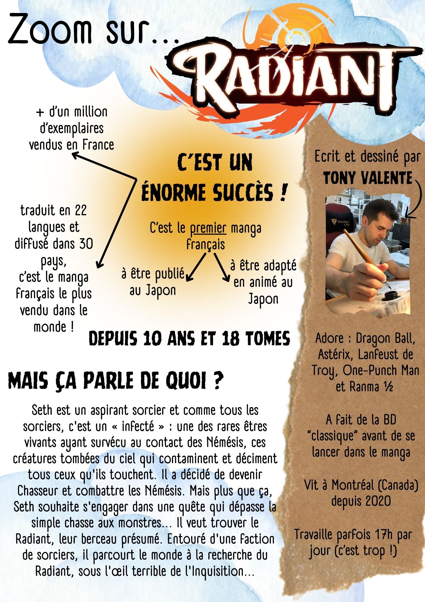 Zoom sur Radiant